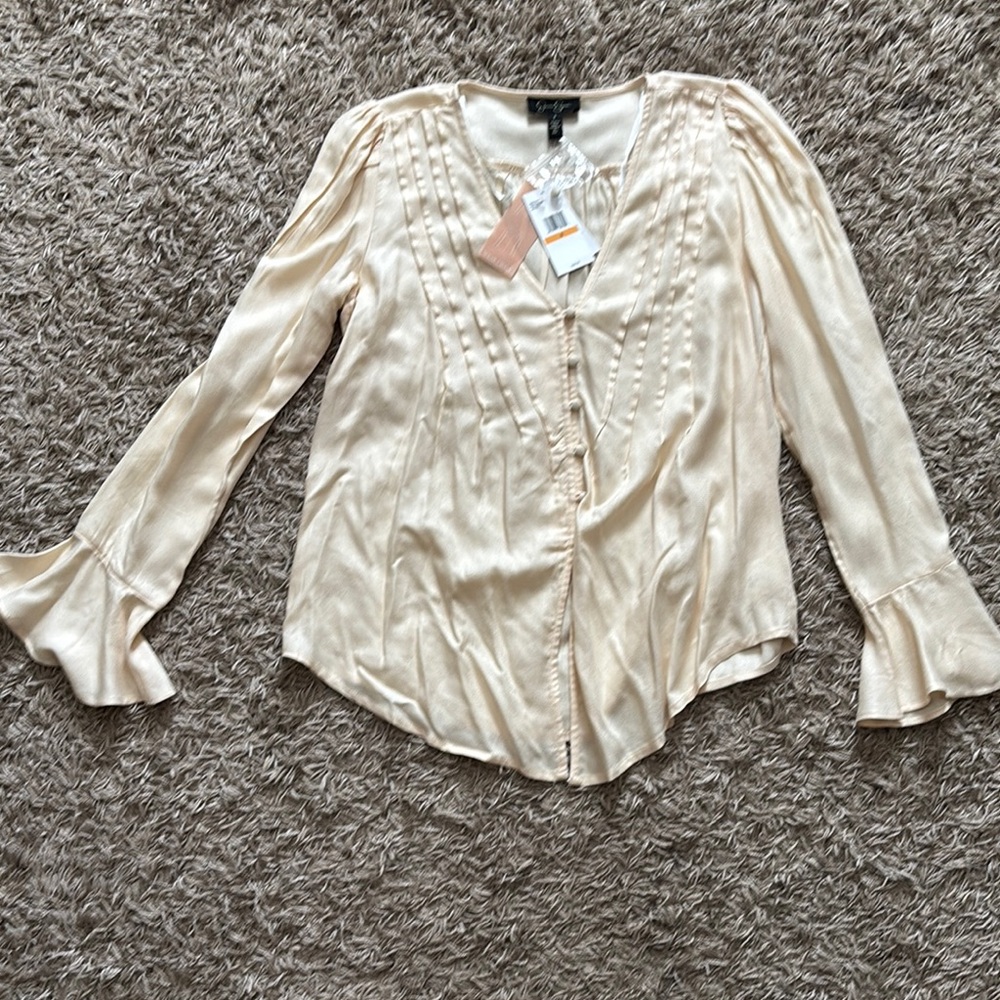 Elegant Cream Blouse